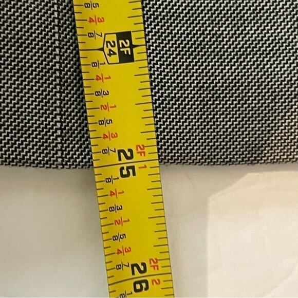 Anne Klein Black & White Plaid Print Career Academia Jacket Blazer NWOT Size 10 - Picture 11 of 11